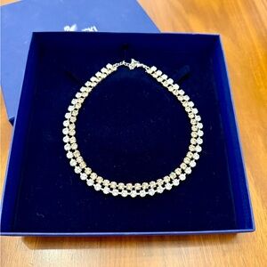 Swarovski Double Row Crystal Necklace